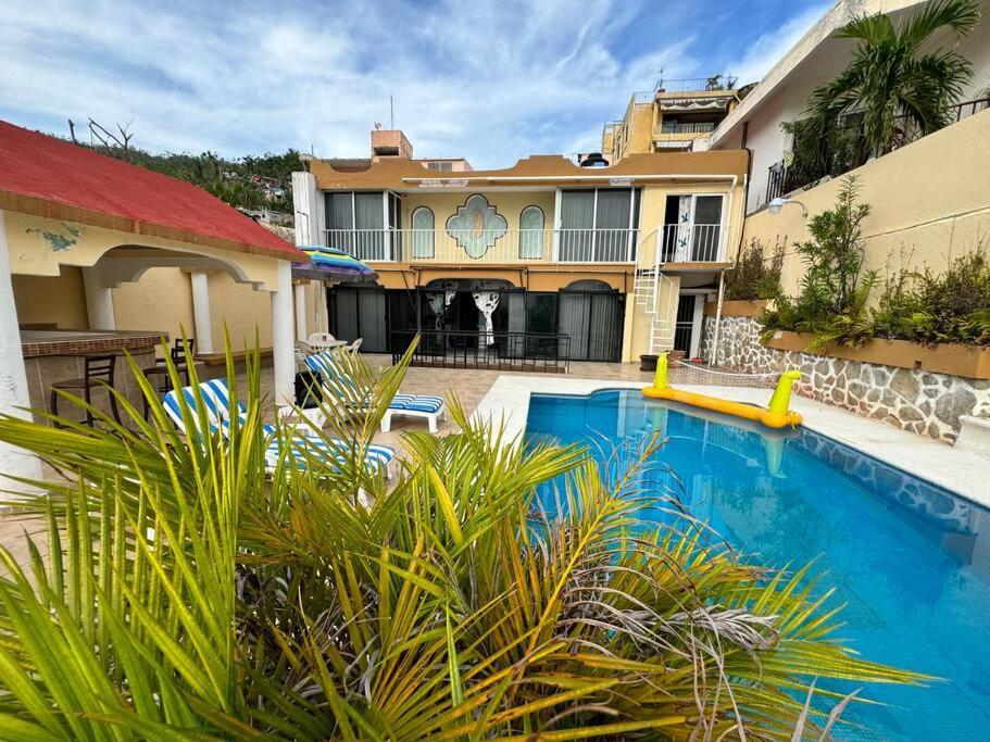 Blue Coast With Pool And Ocean View 10 To 35 P Villa Acapulco Buitenkant foto